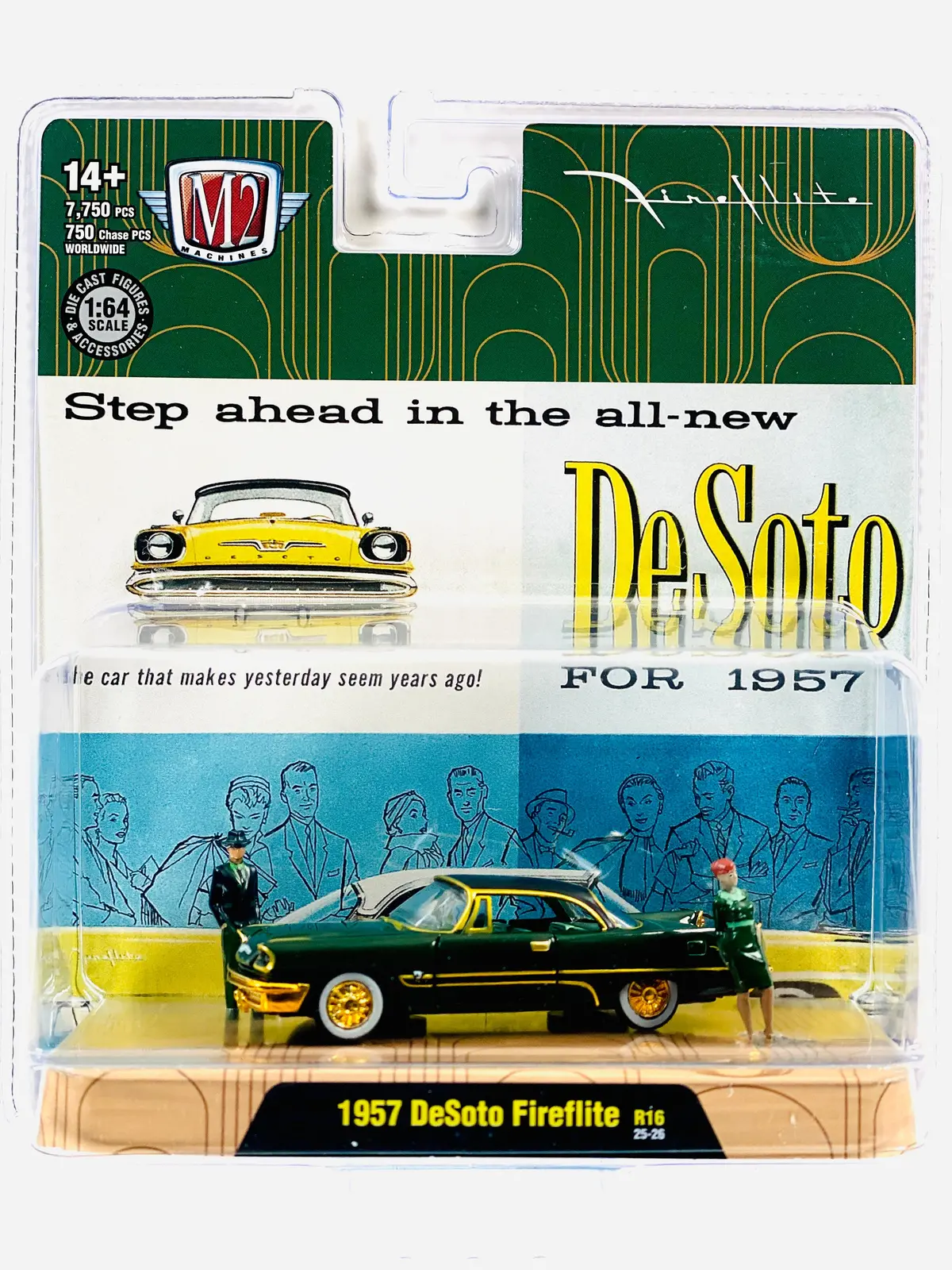 M2 Auto Figs 1957 Desoto Fireflite Chase 1
