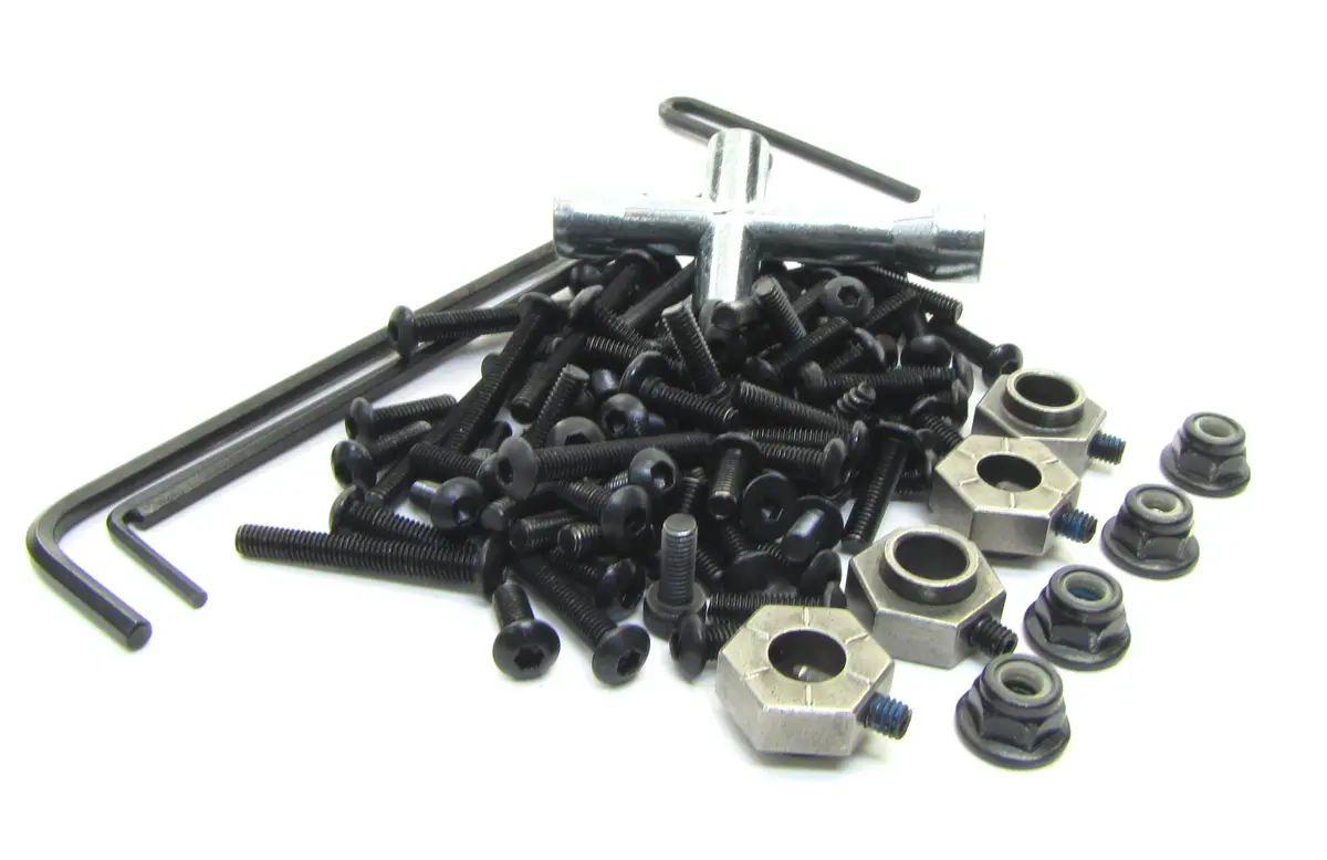 Trx-4 Traxx - Screws, Tools, 12Mm Hex Hubs Nuts Hardware 82034-4 1