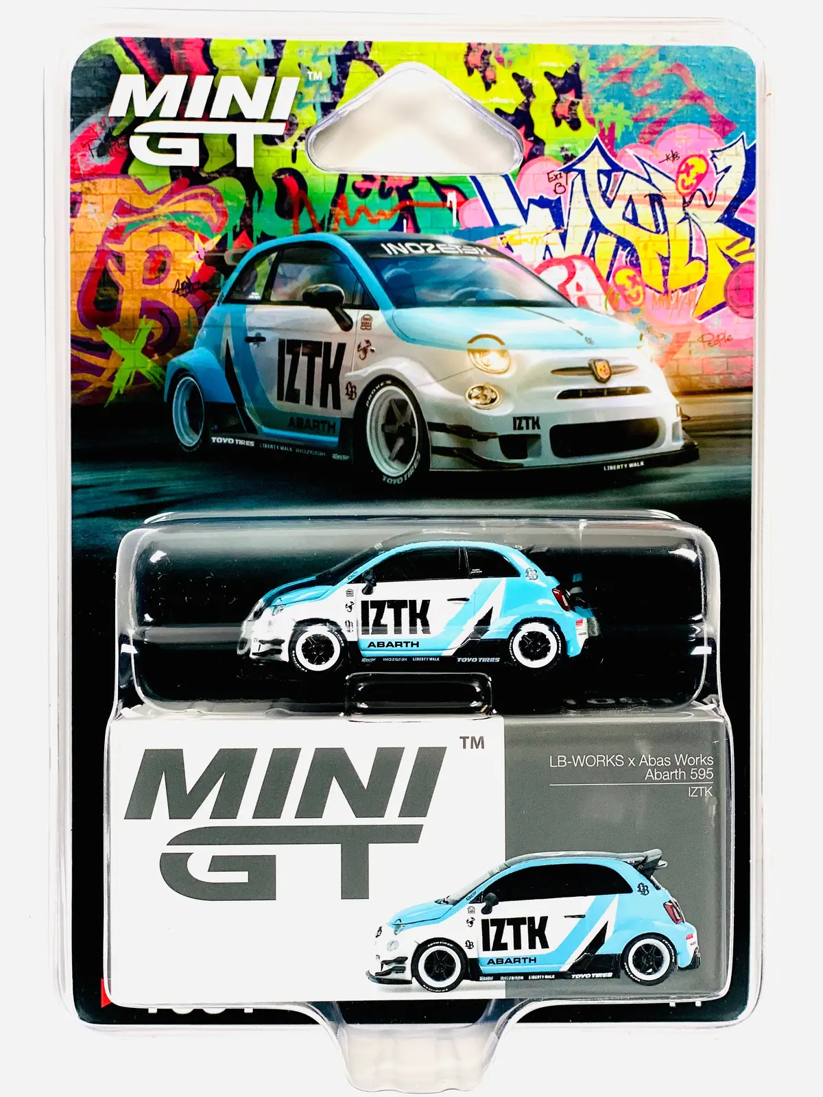 Mini Gt Mijo Exclusive Abarth 595 Lb-Works X Abas Works Iztk #1051 1