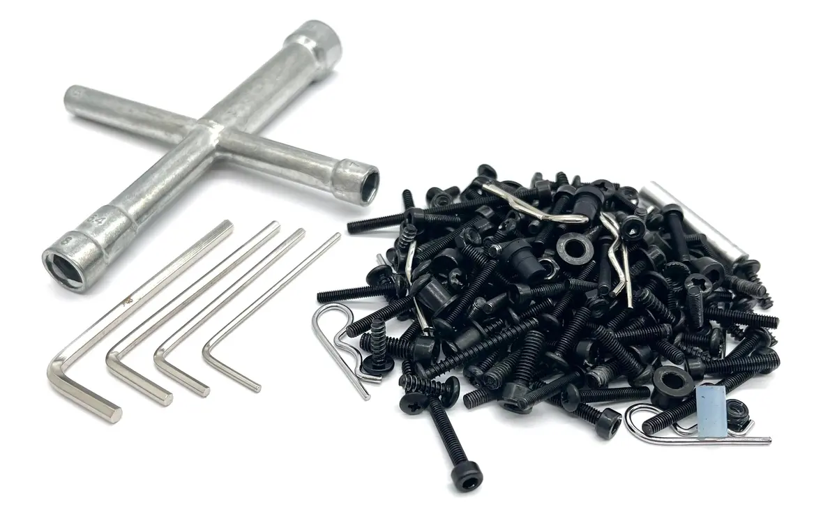 Usa-1 Nitro Screws, Hardware & Tool Set (Kyosho Kyo33155 1