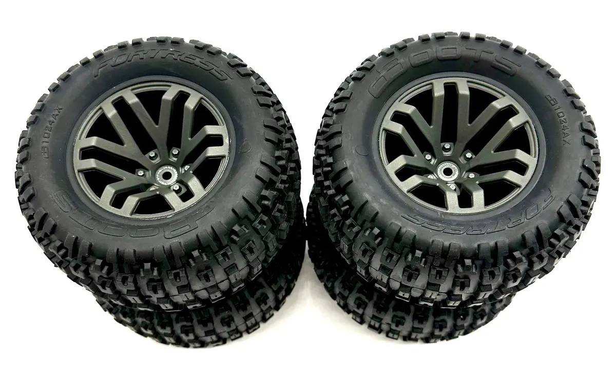 Arrma Granite 4X4 223S - Tires & Wheels (Dboots 'Fortress Mt' Tires Ara4302v4 1
