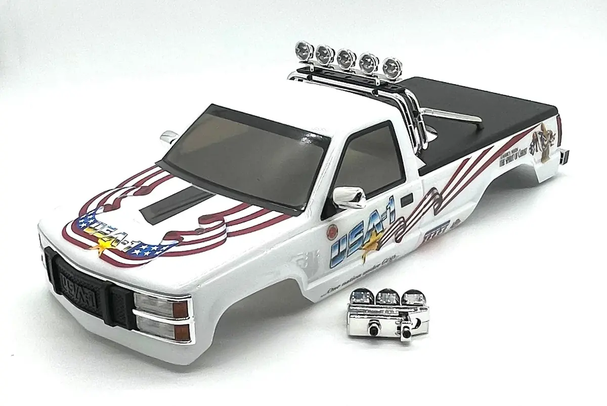 Usa-1 Nitro Body Shell Mab405 Rollbar Kyosho Kyo33155 1