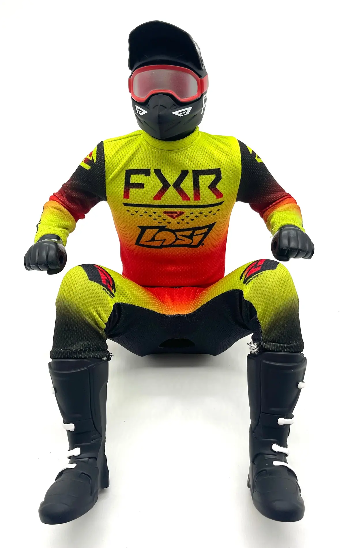 Losi Promoto - Rider Figure, (Red) Fxr & Jersey Set Los06000 1