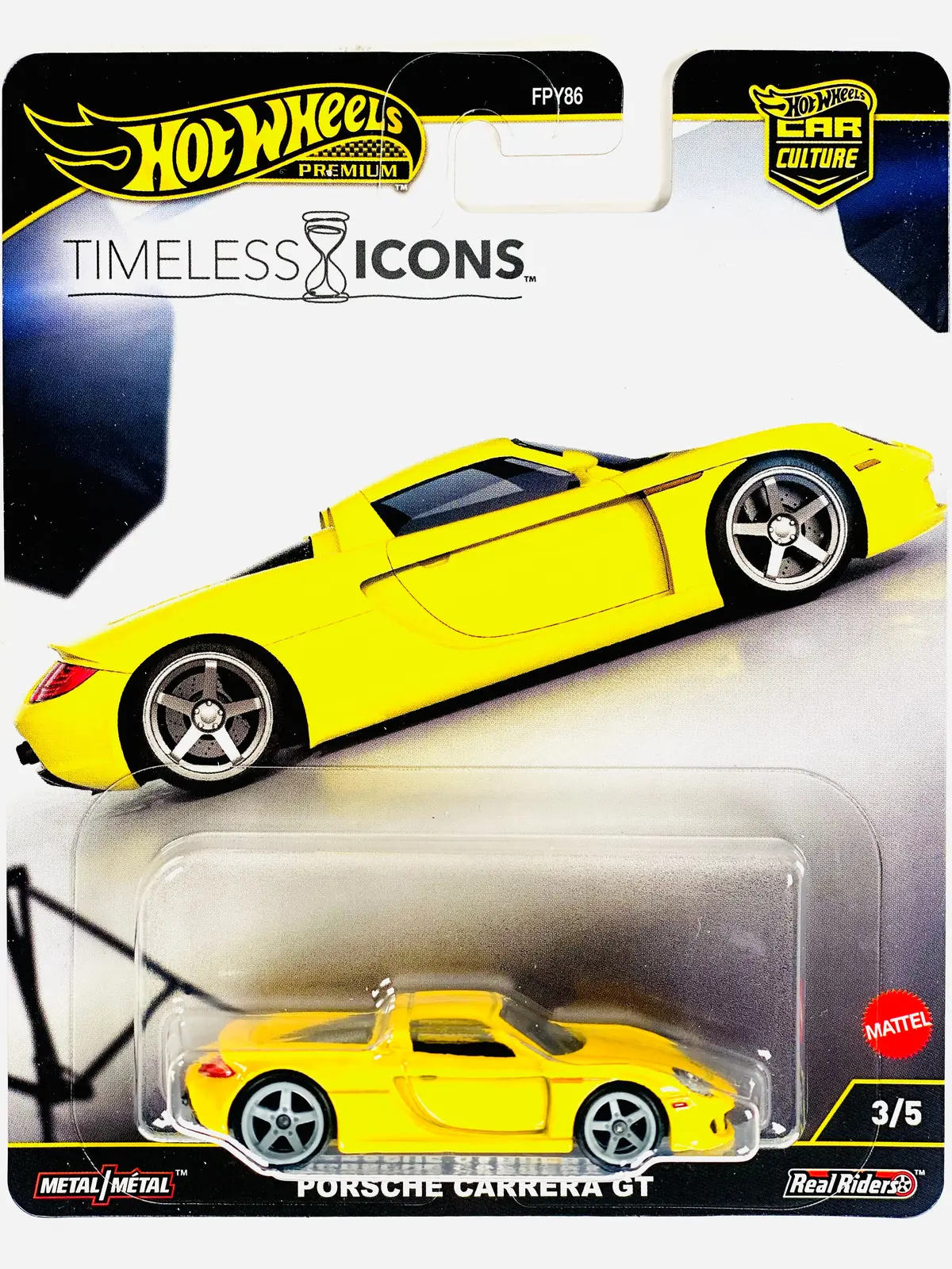 Hot Wheels 2025 Car Culture Timeless Icons Porsche Carrera Gt 1