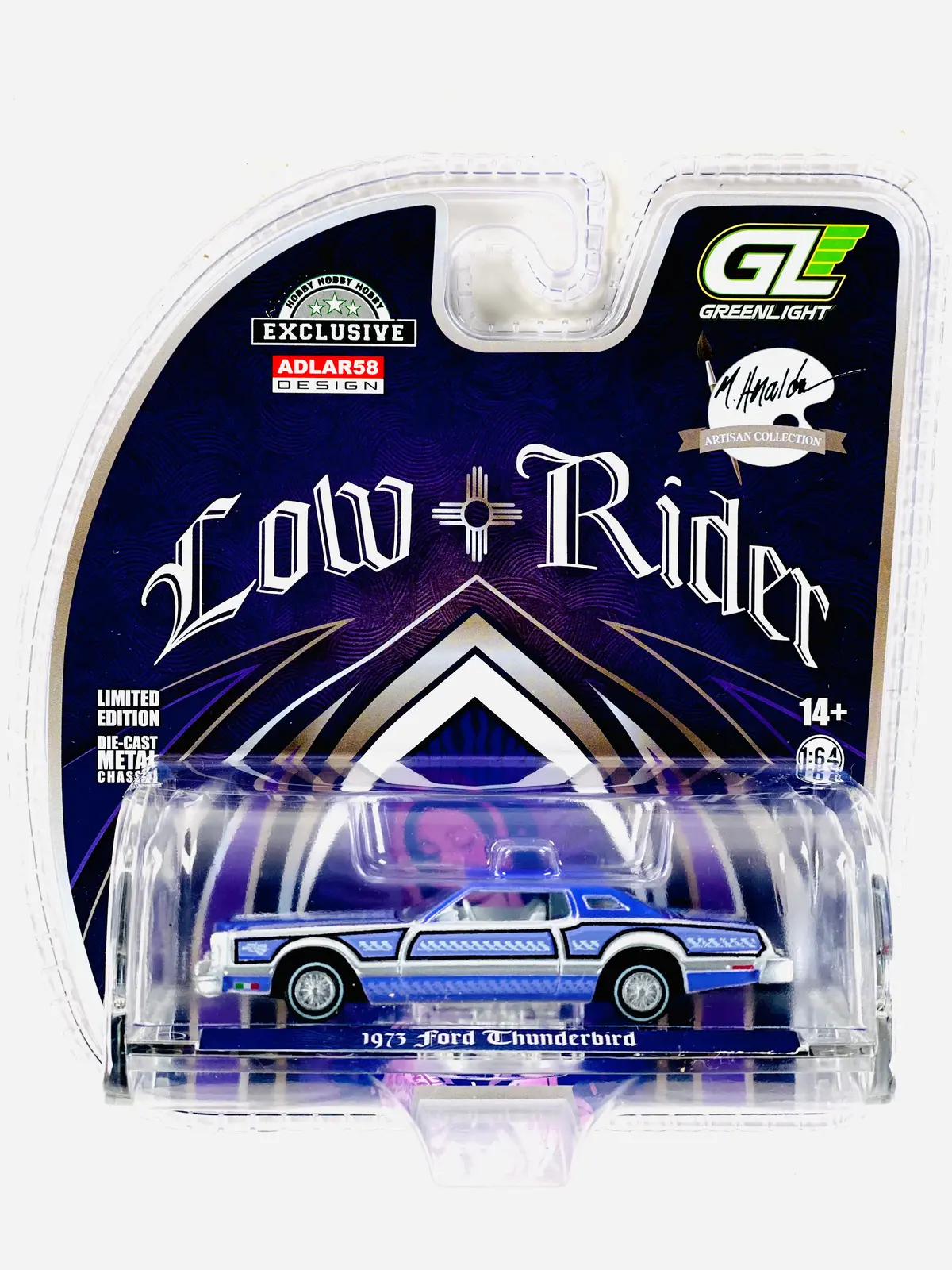 Greenlight Hobby Exclusive Michael Heralda Special Edition 1973 Ford Thunderbird Lowrider 1