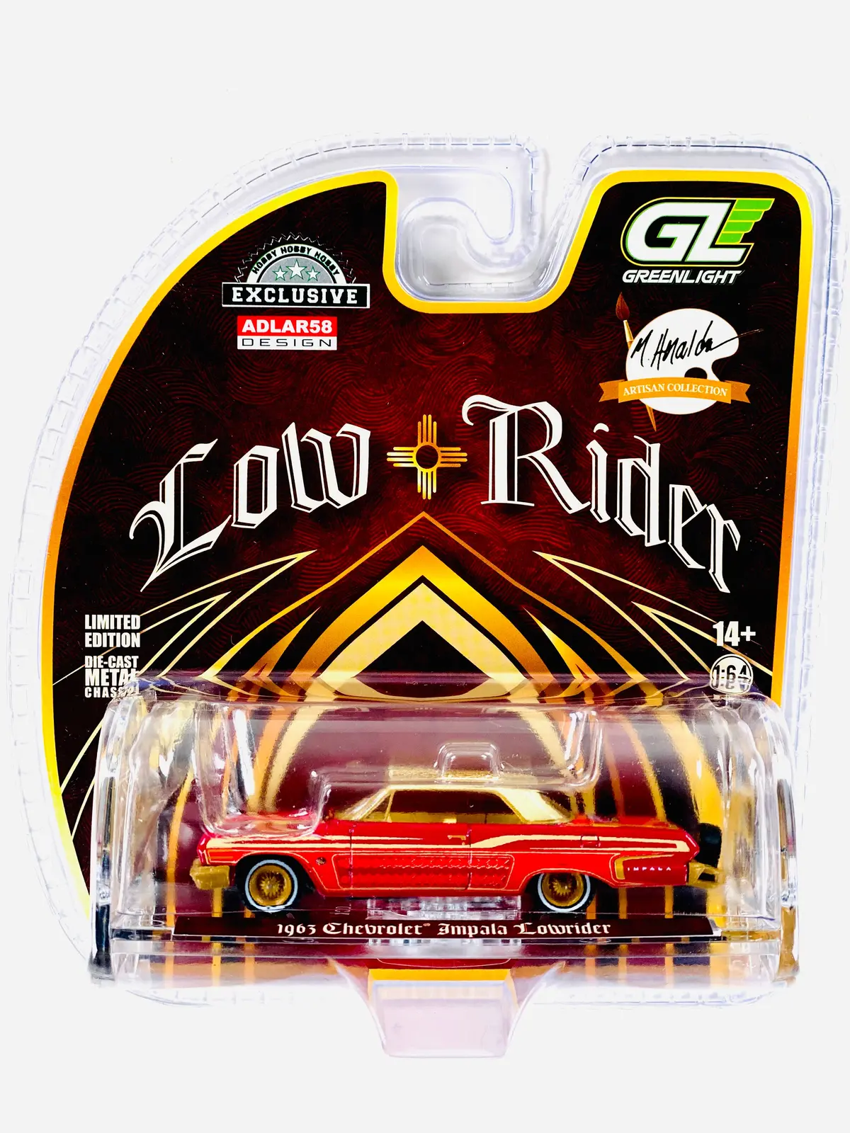 Greenlight Hobby Exclusive Michael Heralda Special Edition 1963 Chevrolet Impala Lowrider 1