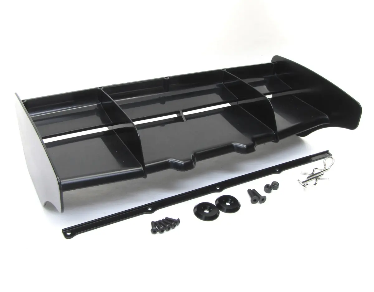 Hot Bodies D817 - Wing (Rear Spoiler) Black Molded  Hbs204124 New Buggy 1