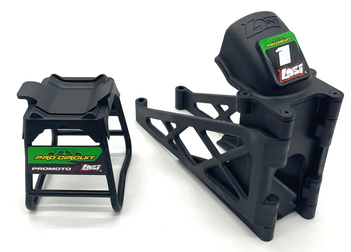 Losi Promoto - Bike & Standing Stand, Assembled Composite (Green) Los06000 1