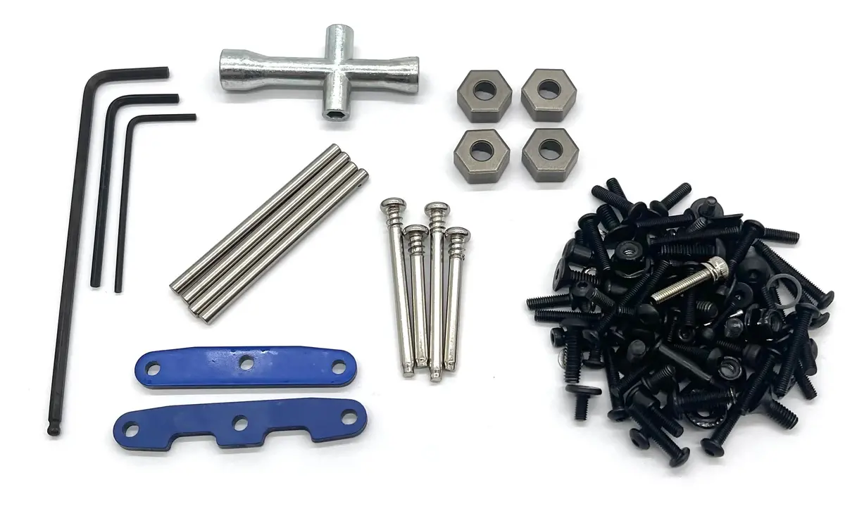 Stampede 4X4 Bl-2S Screws, Tools, Hardware Set, Traxxas 67154-4 1