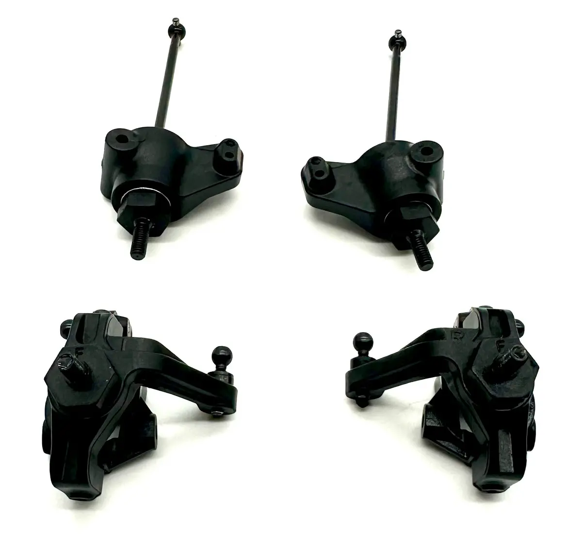 Losi 22S Sprint - Front Spindles, Carriers, Hubs, Shafts And Bearings Los-1387 1