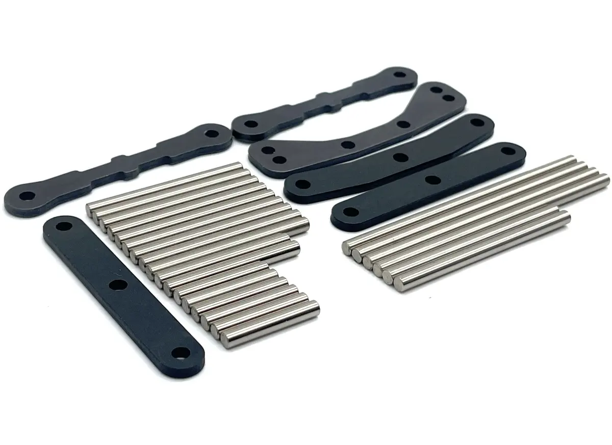Sand Car Hinge Pins (Suspension Shafts Set & Bulkhead Tie Bars Traxxas 109076-4 1