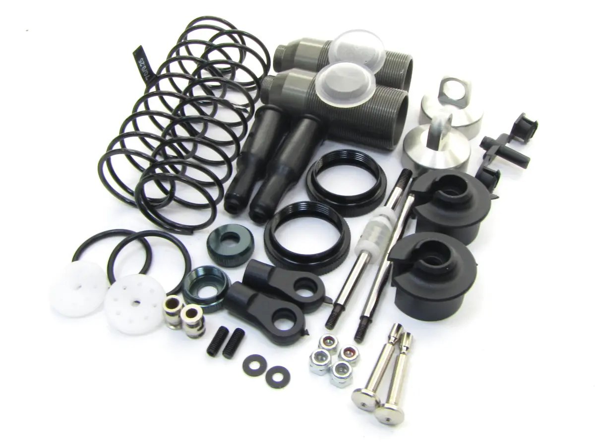 Mbx8 Front Shocks ( 16Mm Dampers Pistons Shafts Springs Mugen Seiki E2021 1