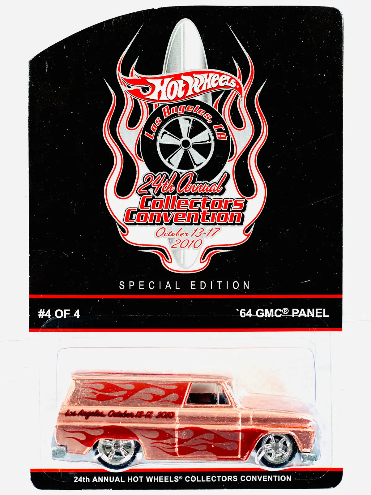 Hot Wheels 2010 24Th Annual Collectors Convention Los Angeles, Ca '64 Gmc Panel 1