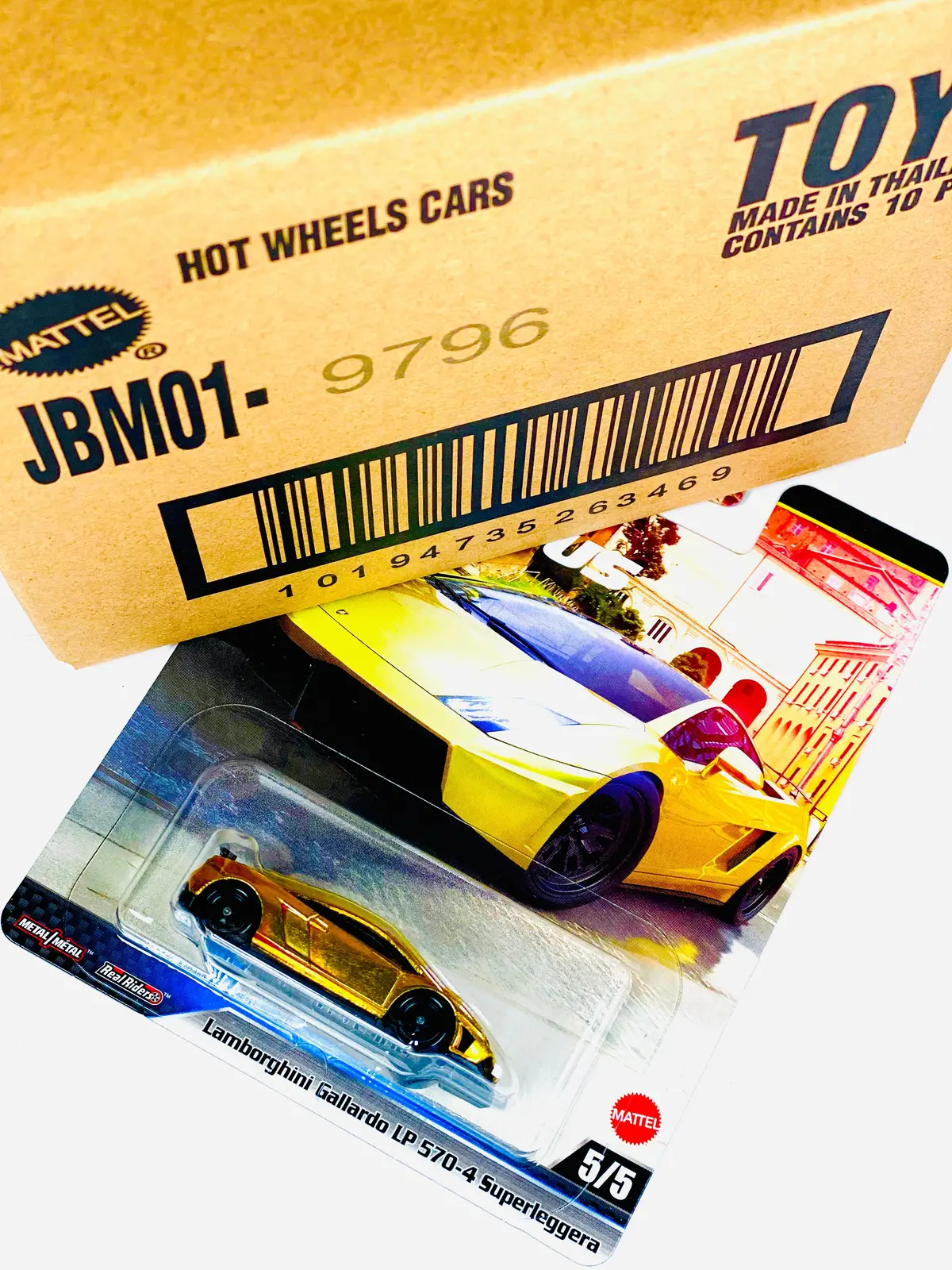 Hot Wheels 2025 Fast & Furious Lamborghini Gallardo Lp 570-4 Superleggera Factory Sealed Solid Pack (10 Cars) 1