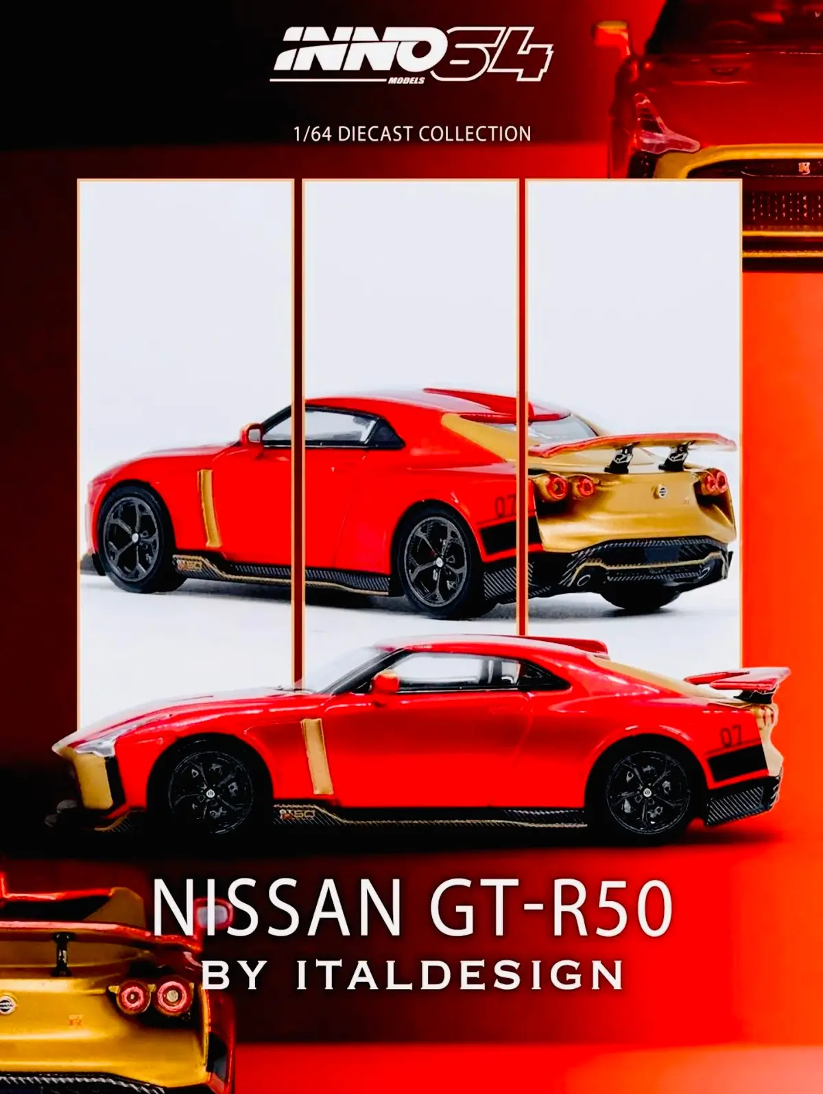 Inno64 Factory Sealed Nissan R50 Gtr R50 By Italdesign 1