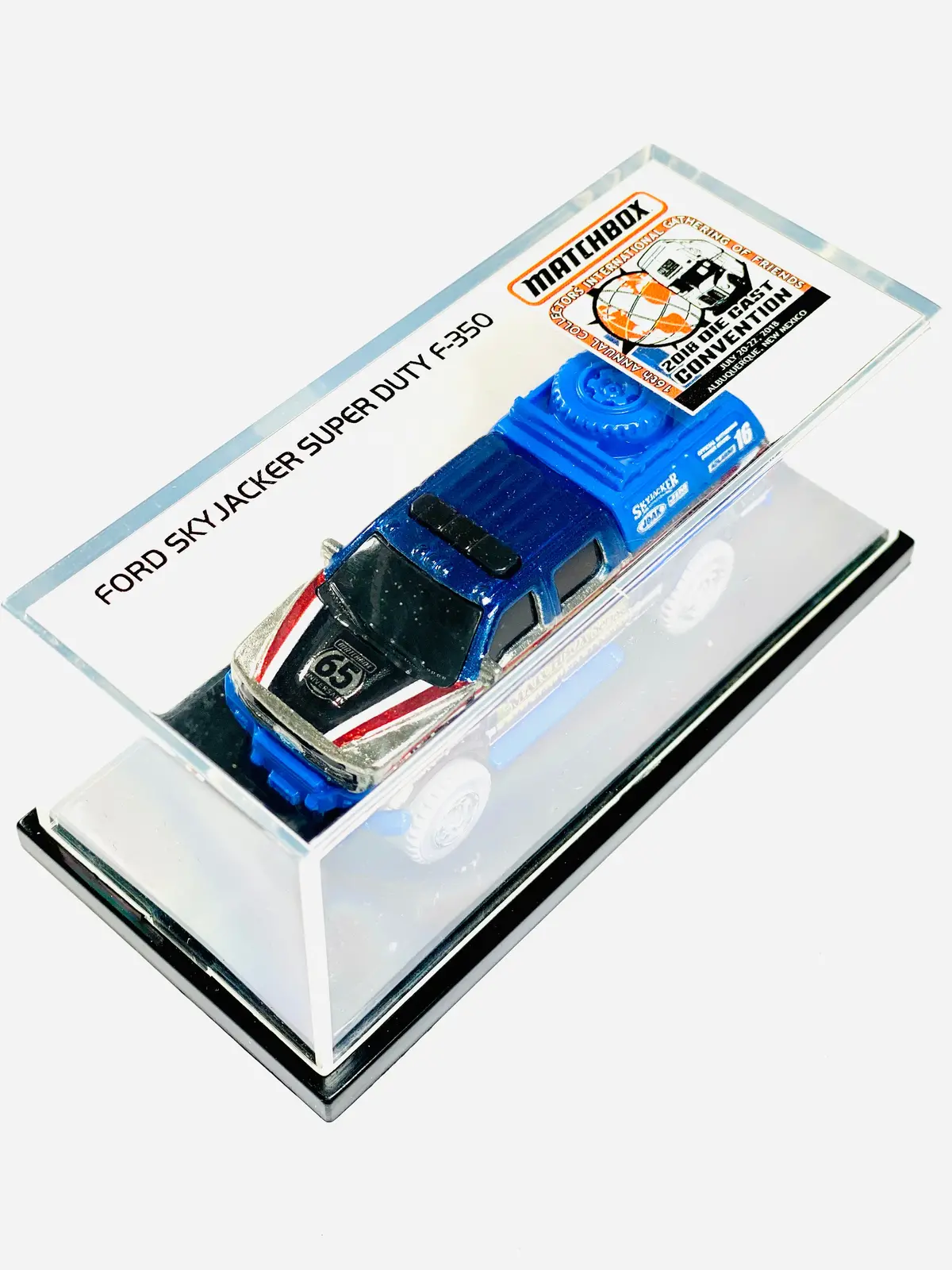 Matchbox Gathering 2018 16Th Convention Albuquerque, Nm Ford Skyjacker Super Duty F-350 Silver Dealer Model 1