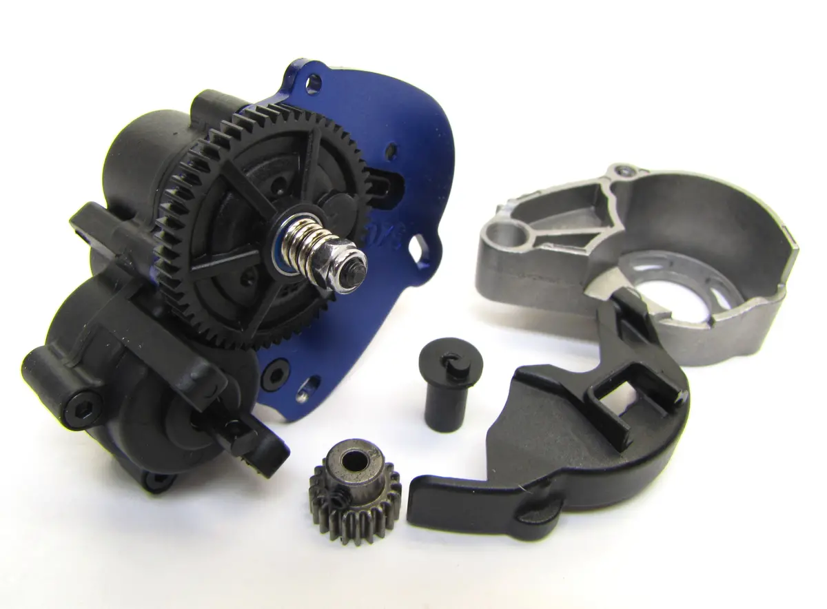 1/16 Summit Transmission, Spur Gear & Motor Mount 50T, Brushed 72054-5 1