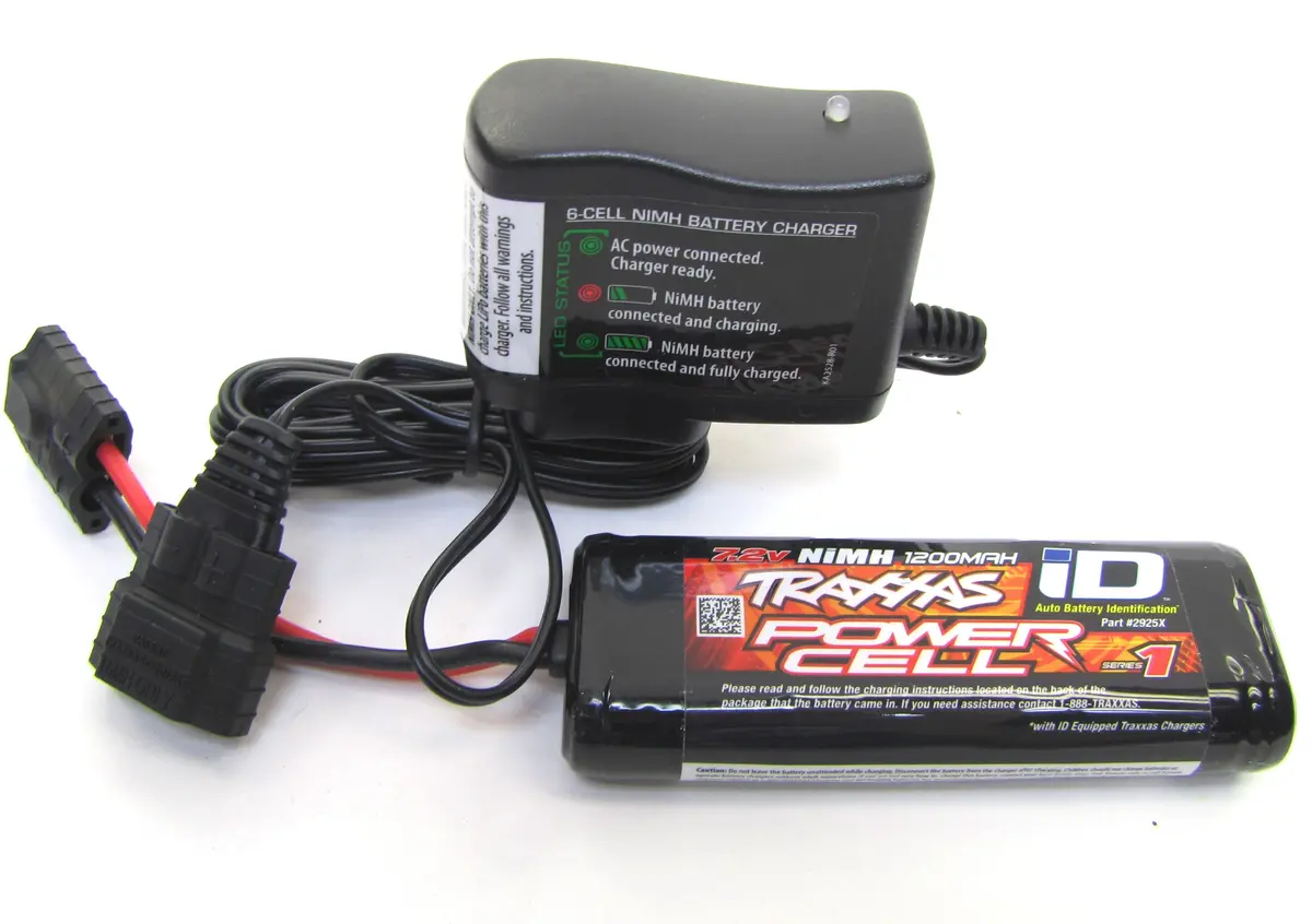 1/16 Summit Battery & Id Peak Wall Charger E-Revo Rally 2925X 72054-5 1