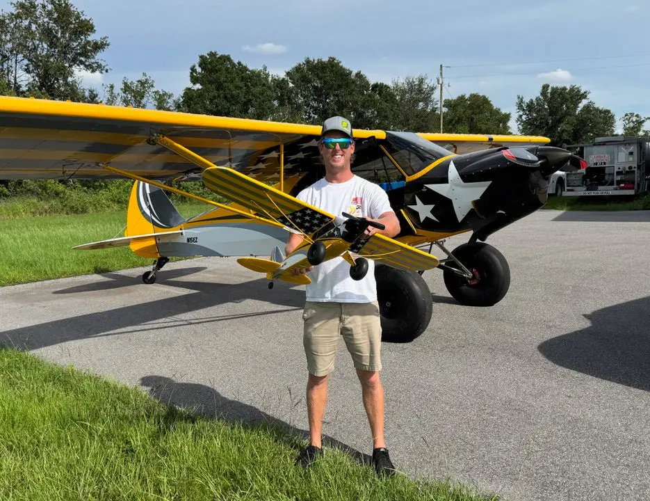 Cleetus Carbon Cub Rc Airplane - No Battery/Charger 1