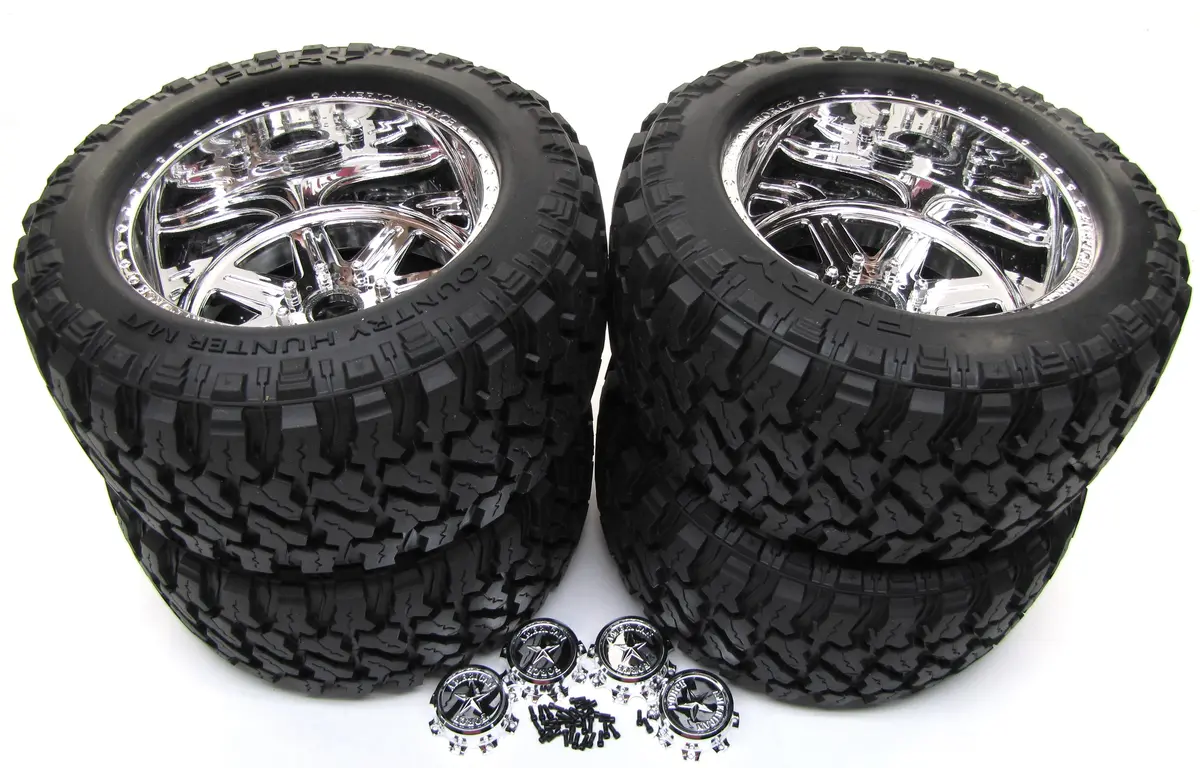 Colossus Xt Tires & Wheels (23Mm American Force Legend Ss8 Fury Hunter Cen 9519 1