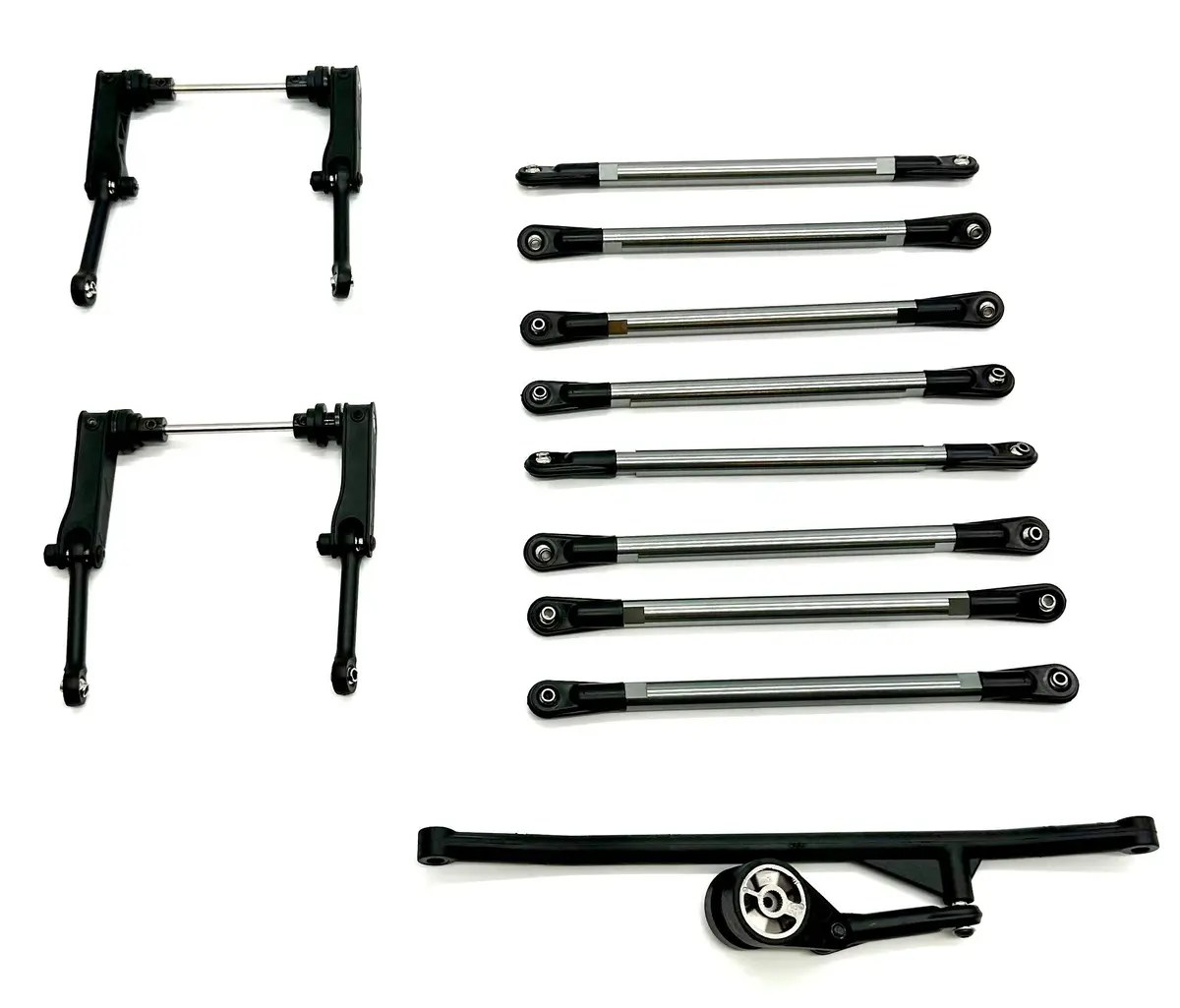 Losi Lmt Grave Digger 2.0 Steering, Suspension Links And Swaybars Los04028 1