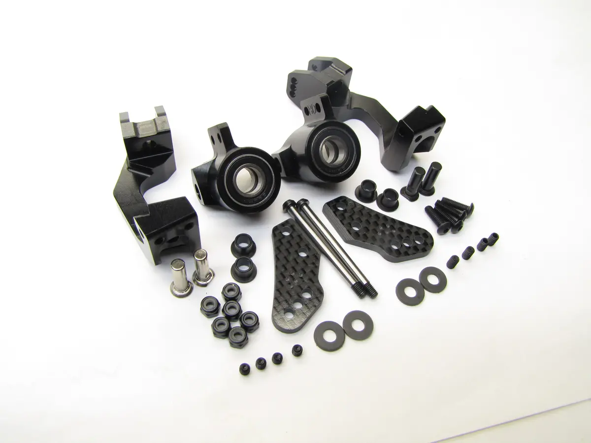 Hot Bodies D817 - Front Hubs Caster Blocks Steering V2 D815 Hbs204124 New Buggy 1