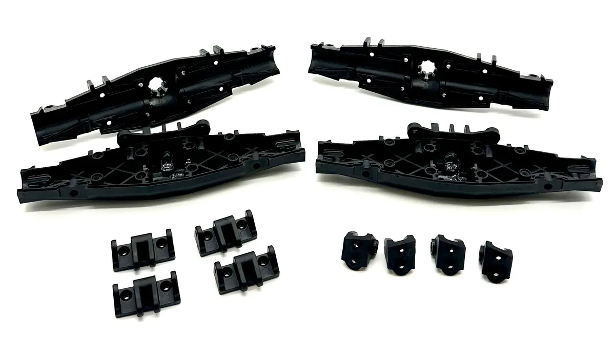 Losi Lmt Grave Digger 2.0 Differential/Axle Housings Front And Rear Los04028 1