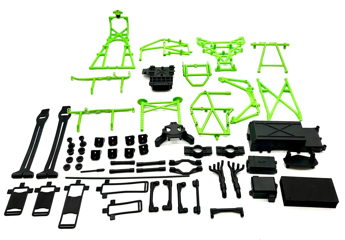 Losi Lmt Grave Digger 2.0 Plastic Set Los04028 1
