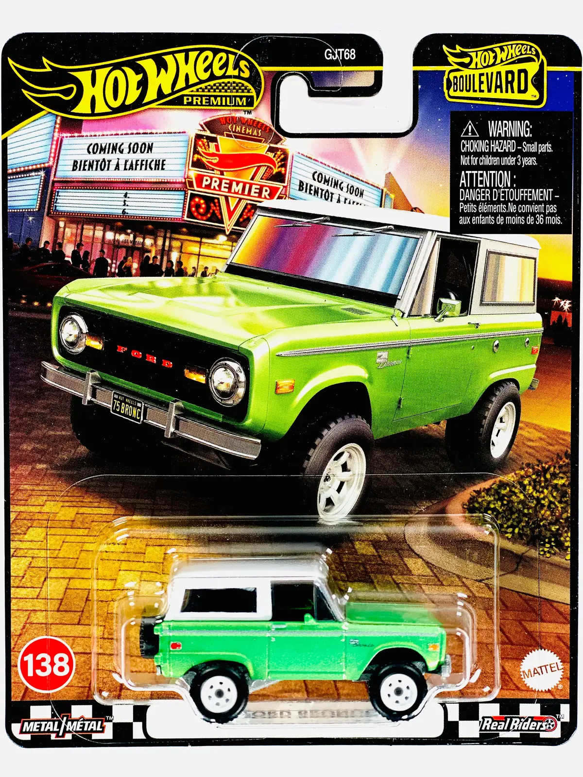 Hot Wheels 2025 Boulevard '75 Ford Bronco #138 1