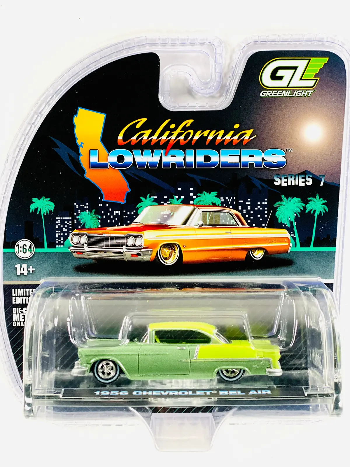 Greenlight California Lowriders Series 7 1956 Chevrolet Bel Air 1