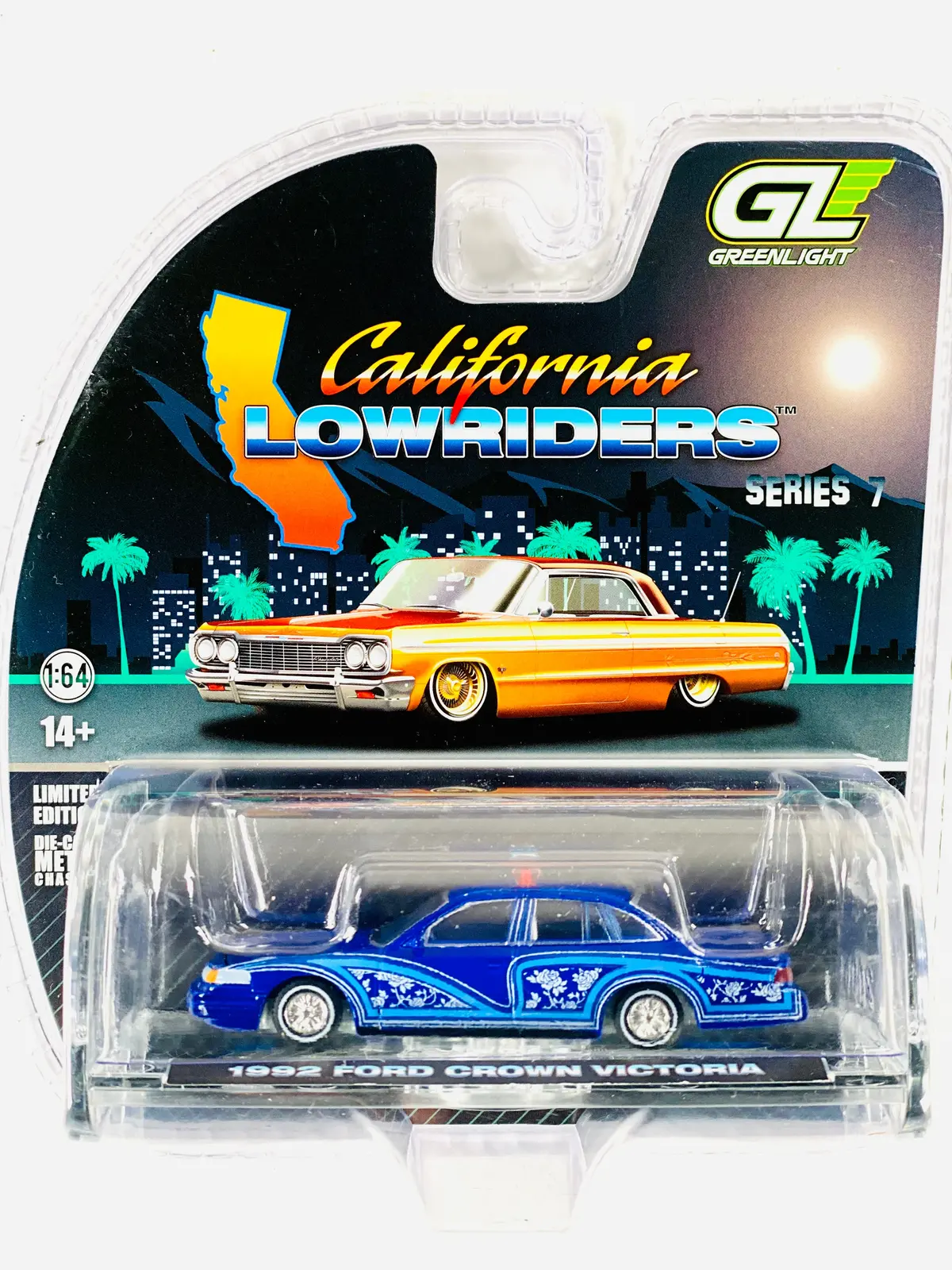 Greenlight California Lowriders Series 7 1992 Ford Crown Victoria 1