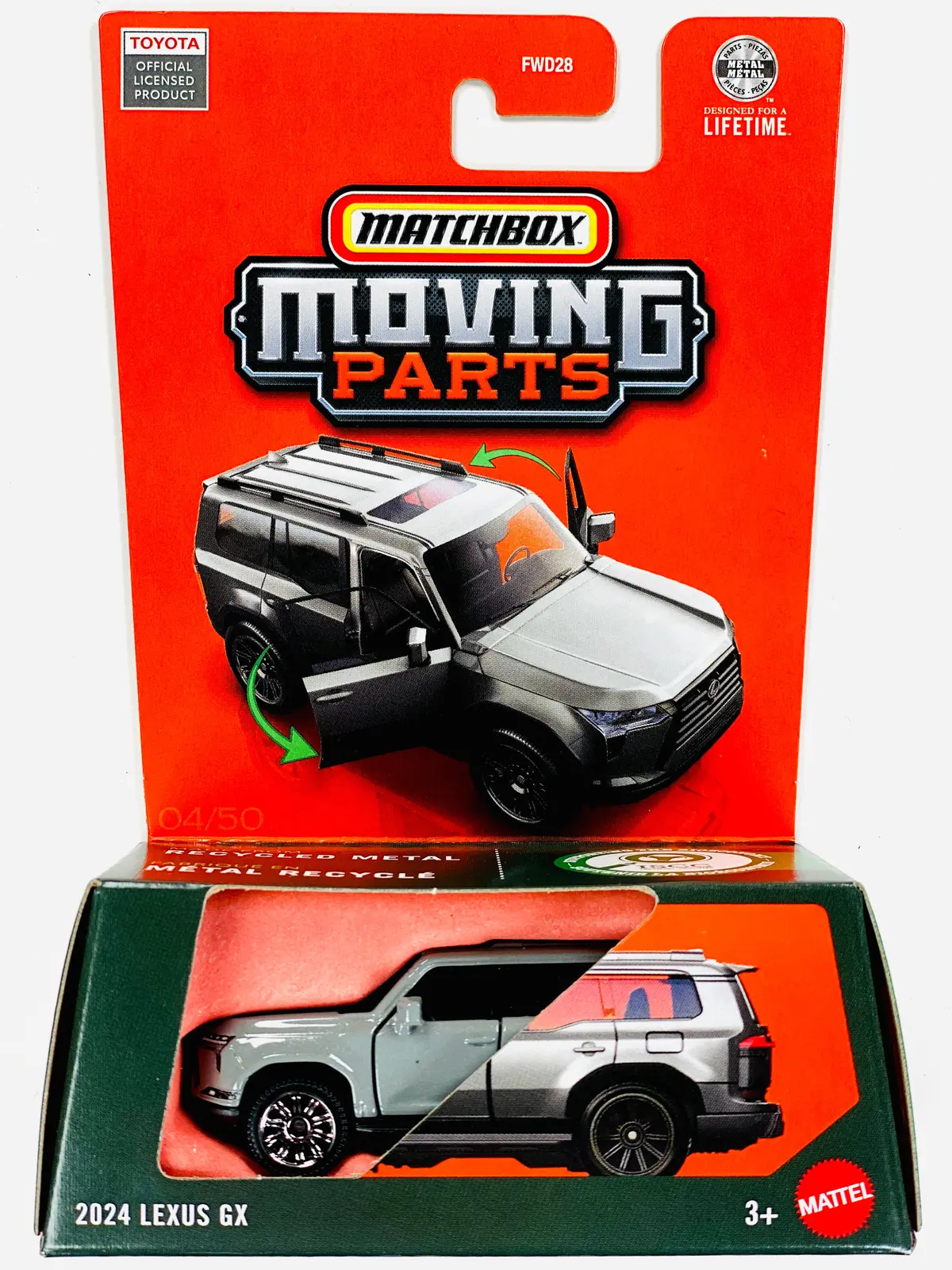 Matchbox 2026 Moving Parts Case J 2024 Lexus Gx 1