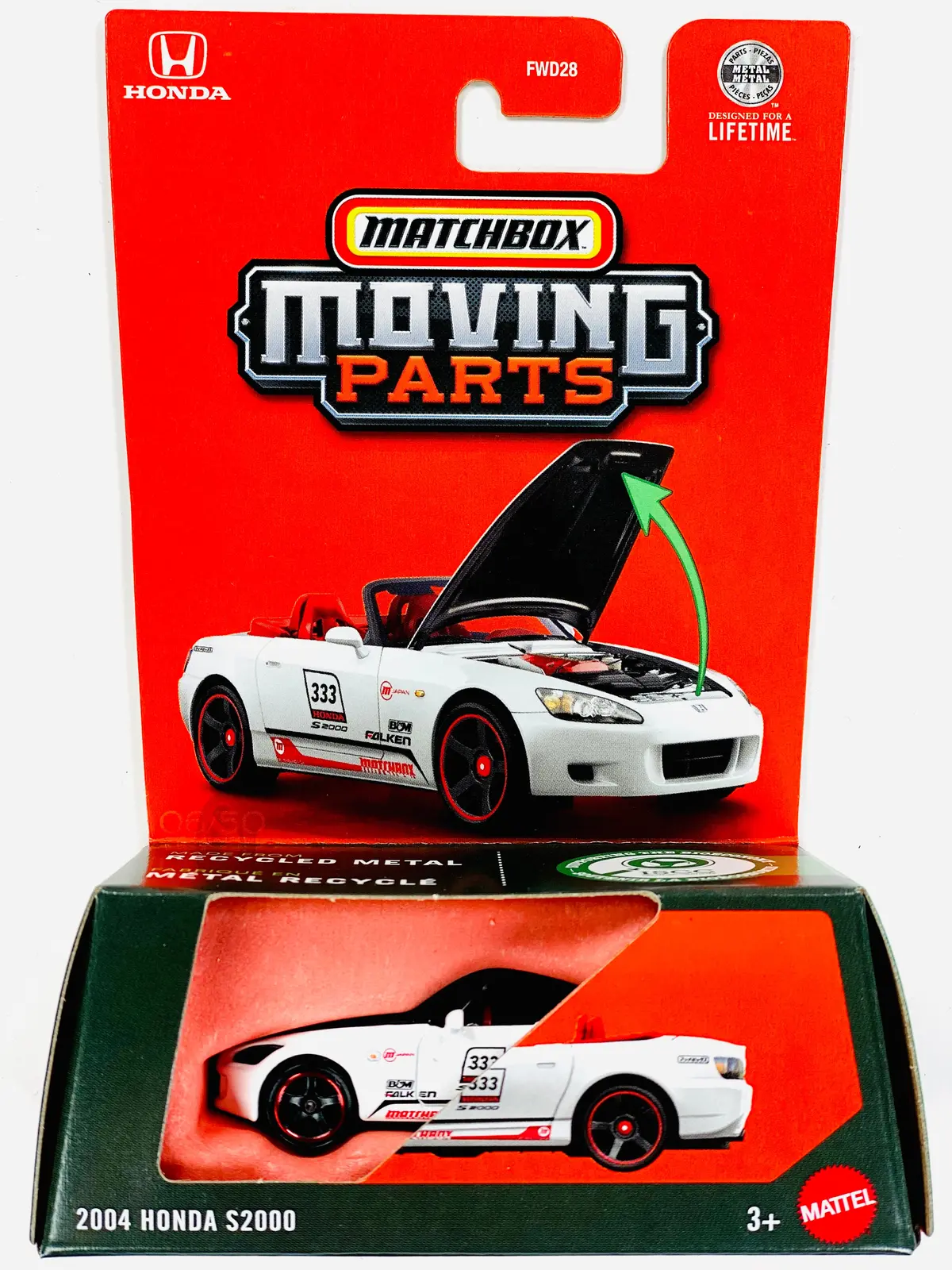 Matchbox 2026 Moving Parts Case J 2004 Honda S2000 1