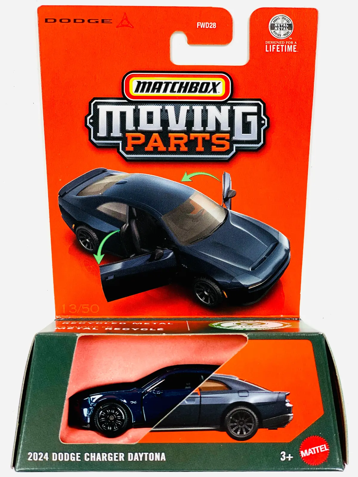 Matchbox 2026 Moving Parts Case J 2024 Dodge Charger Daytona 1