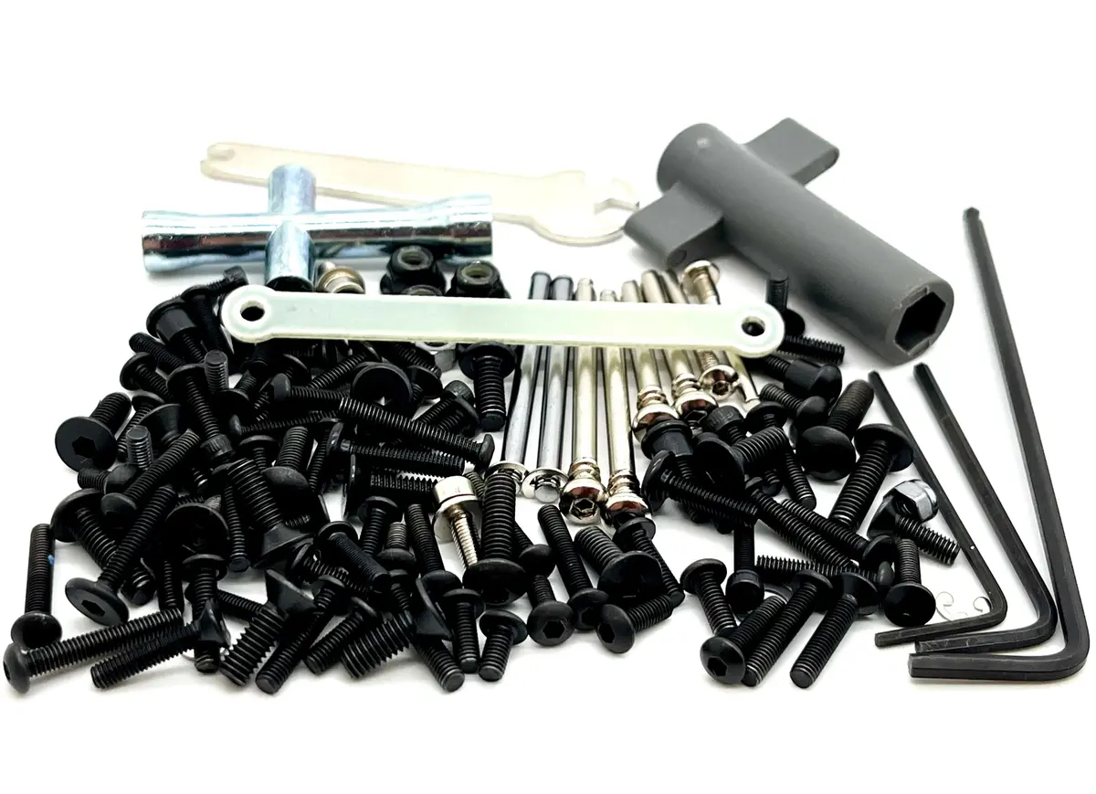 Slash Modified - Screws & Tools Set Wheel Nuts Suspension Pins Traxxas 104354-74 1