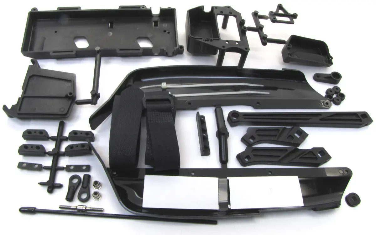 Eco Mbx8 Stone Guards Battery Servo Tray Rx Box Radio Plate Mugen Seiki Muge2022 1