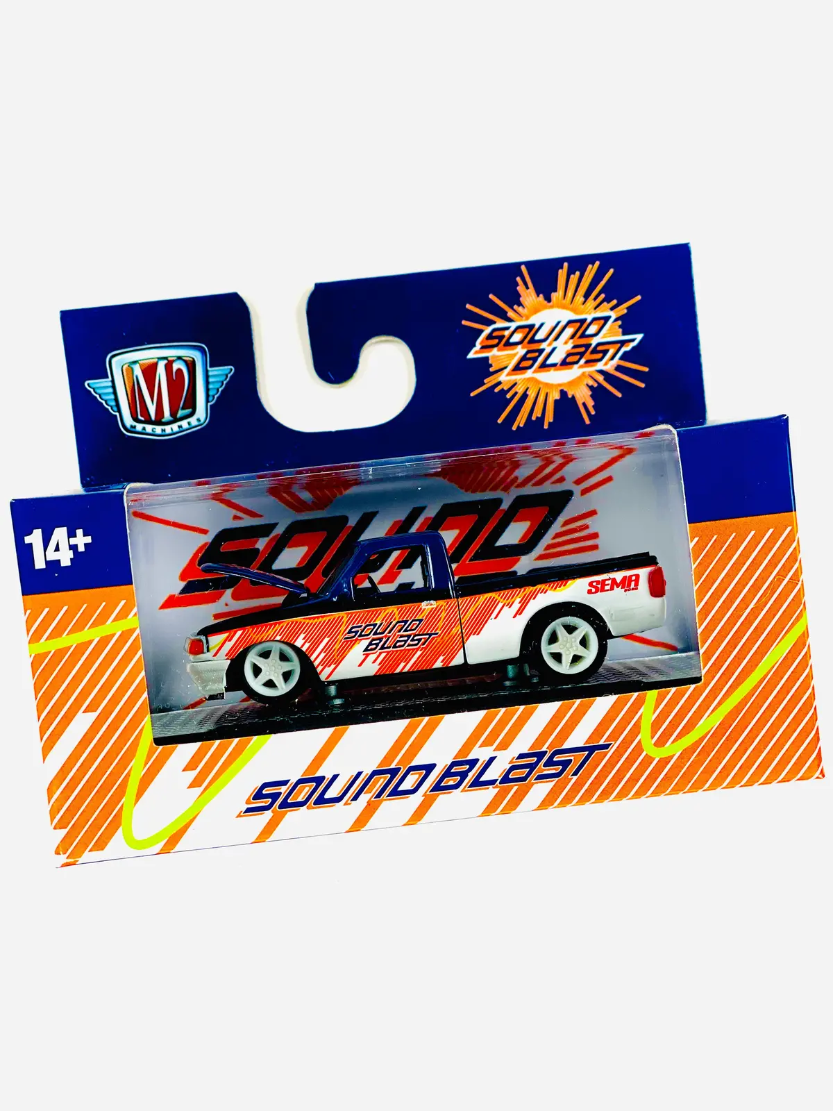 M2 Machines Auto-Thentics 2025 Sema Sound Blast 1995 Ford Ranger Truck 1