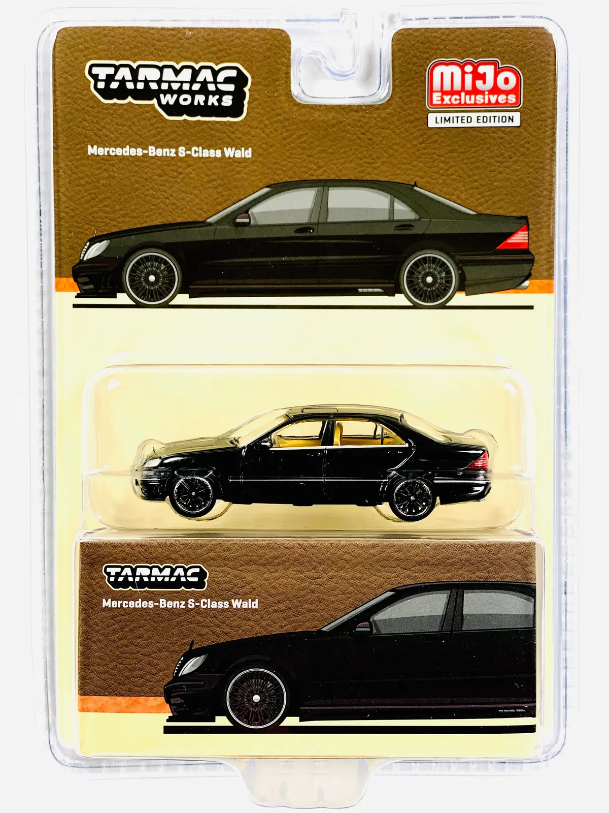 Tarmac Works Mijo Exclusive Mercedes-Benz S Class Wald Black 1