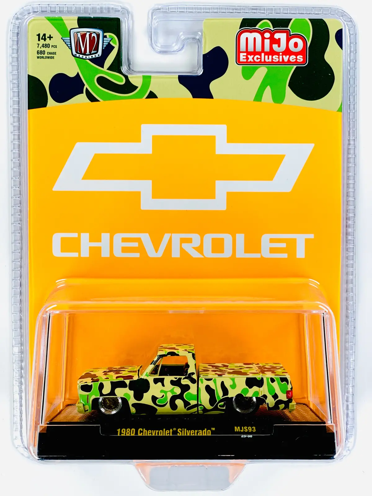M2 Machines Mijo Exclusive 1980 Chevrolet Silverado Custom Truck Camouflage 1