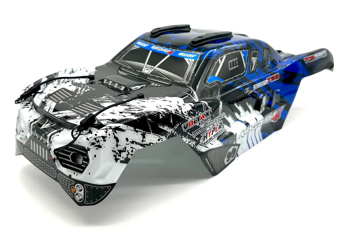 Team Corally Kagama 4 - Body (Blue Painted Buggy Trimmed C-00293 1