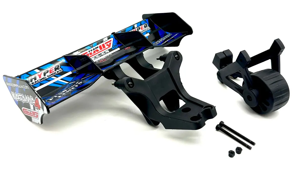 Team Corally Kagama 4 - Wing (Blue Wing, Mount Composite Decals C-00293 1