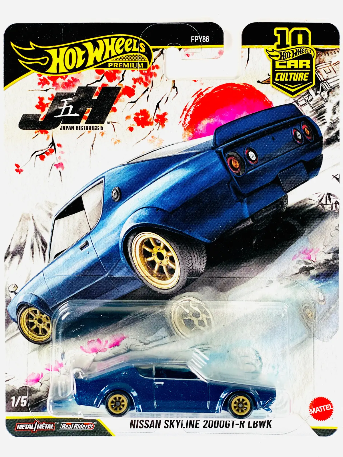 Hot Wheels 2026 Japan Historics 5 Nissan Skyline 2000Gtr Lbwk 1