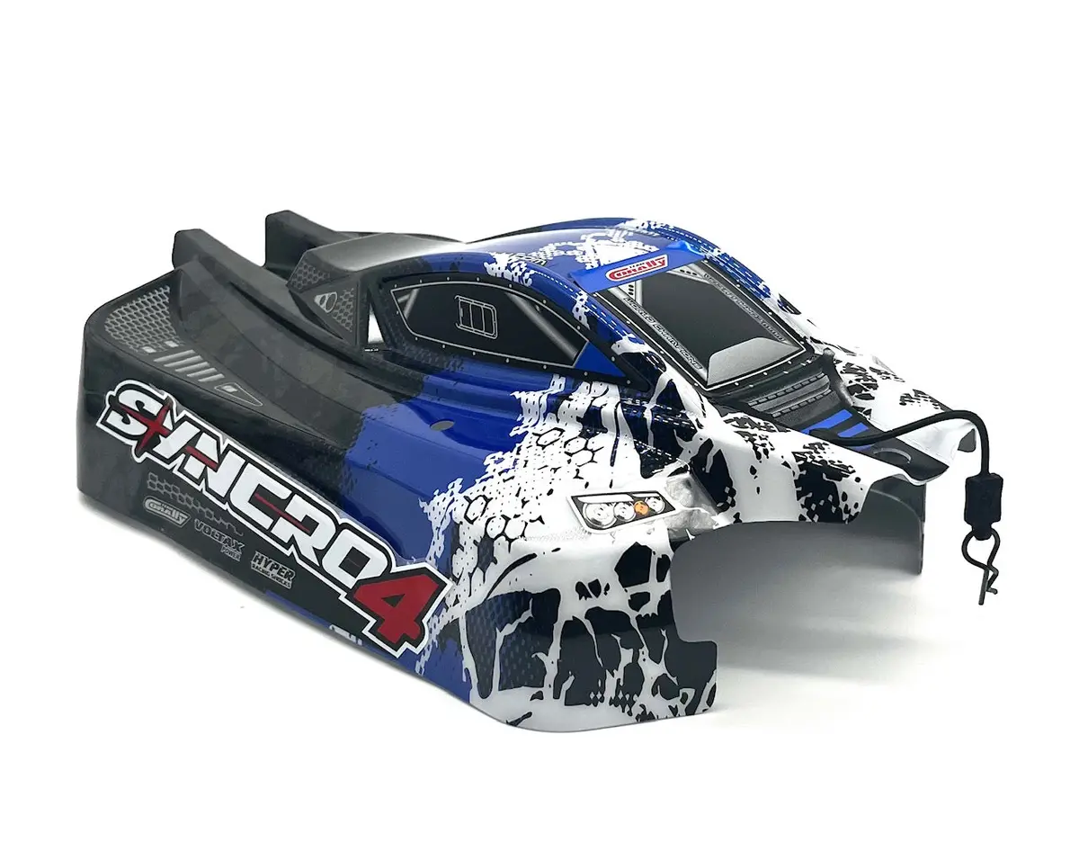 Team Corally Syncro-4 - Body (Blue Painted Buggy C-00287 1