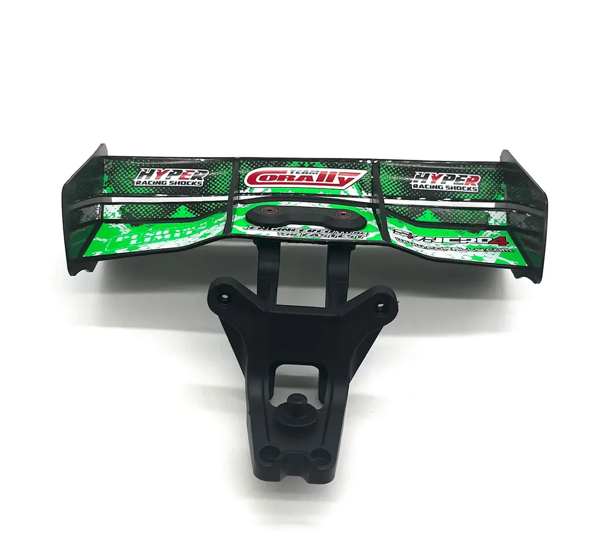 Team Corally Syncro-4 - Wing (Green Wing - Wing Mount- Composite - C-00287 1