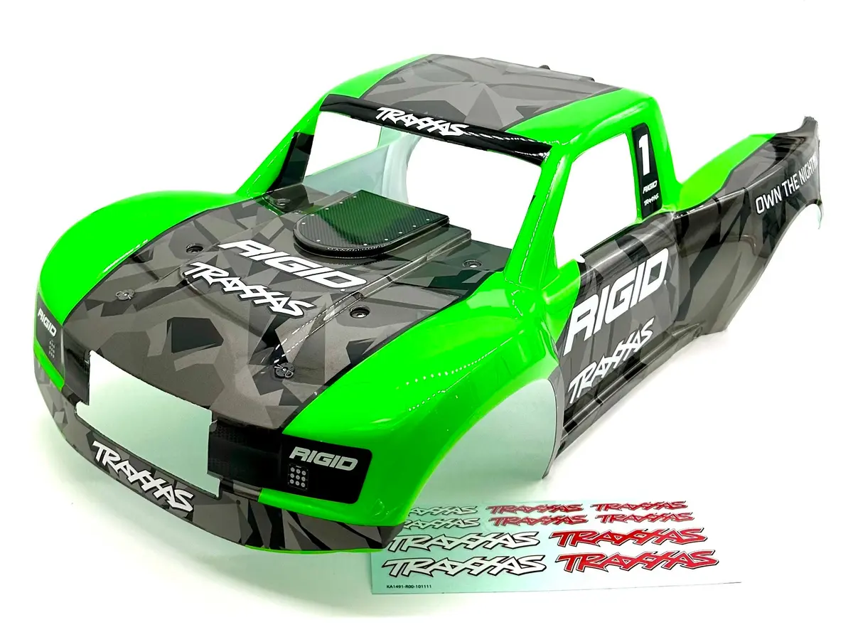 Fits Unlimited Desert Racer Udr - Body Shell (Green Rigid Cover 85076-4 1