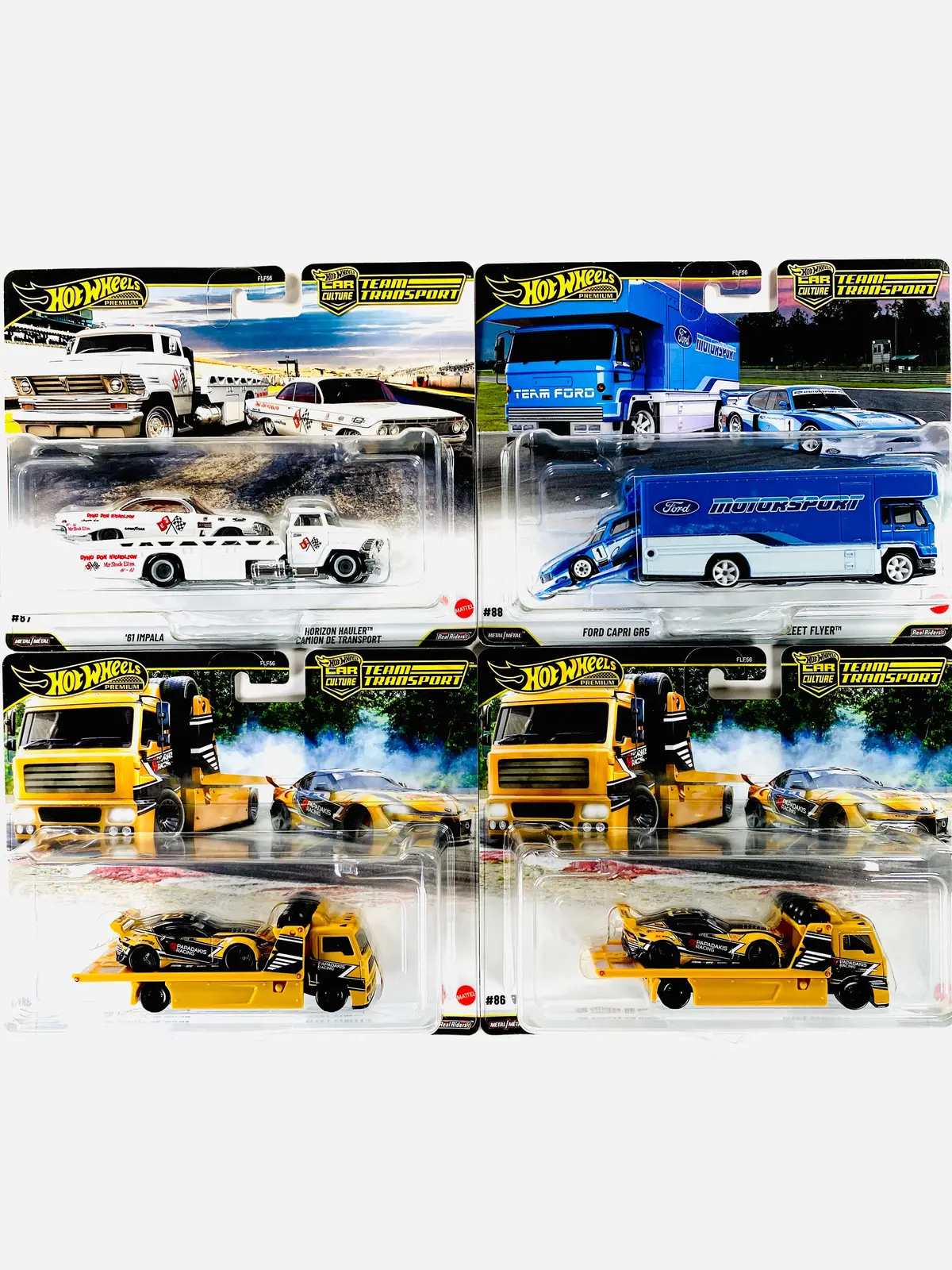 Hot Wheels 2026 Team Transport Factory Sealed Case J - Damaged Box 1