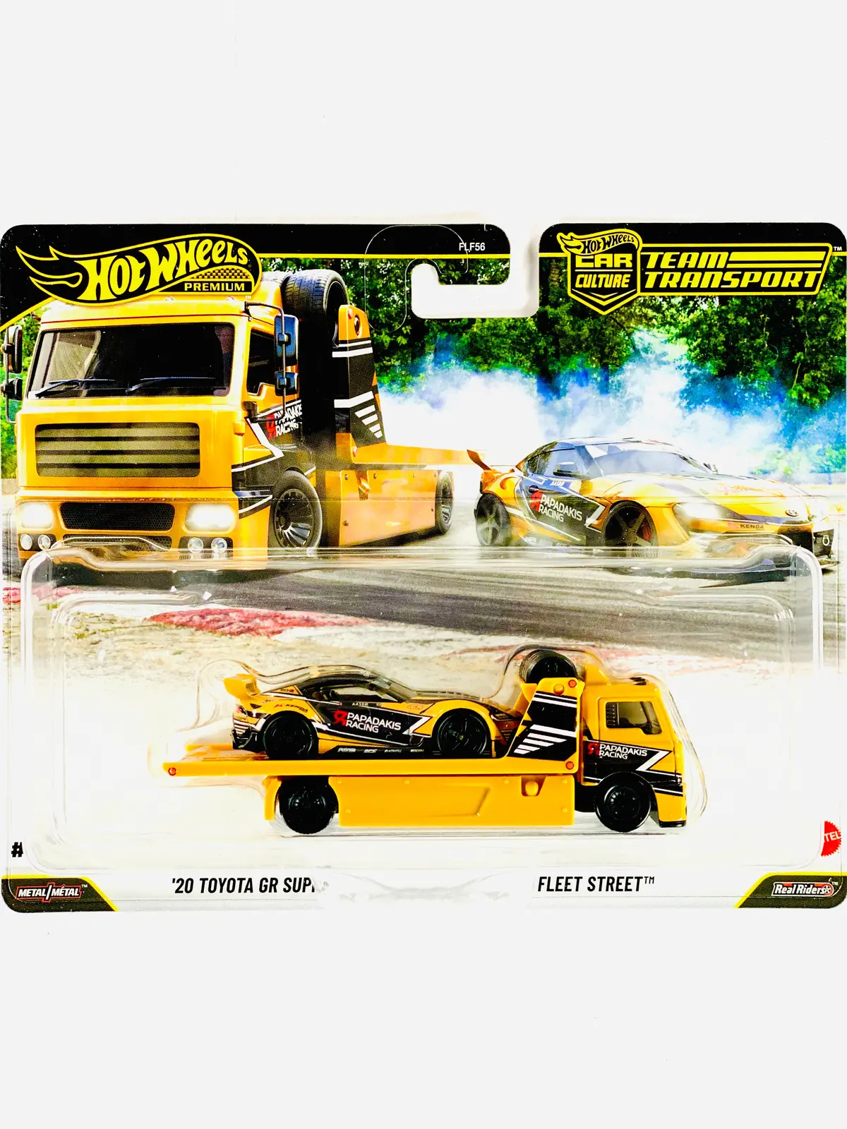 Hot Wheels 2026 Team Transport Case J Papadakis Racing ’20 Toyota Gr Supra & Fleet Street #86 1