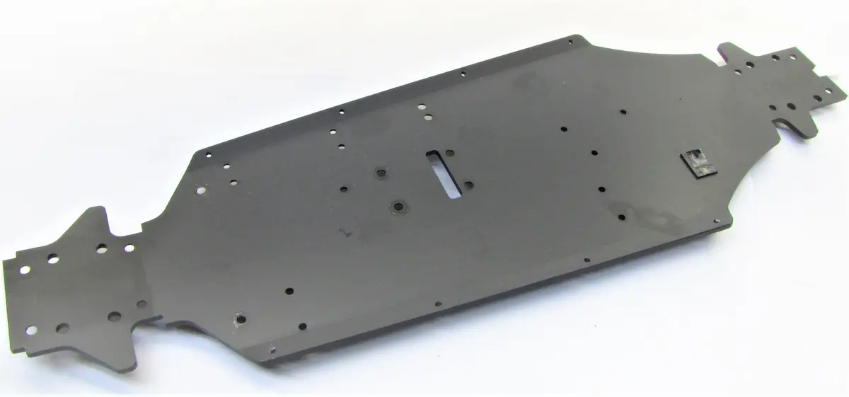 Hobao Hyper Truggy - Chassis (90076) Gunmetal Plate Aluminum Ep Long Hb-Sste-C15 1