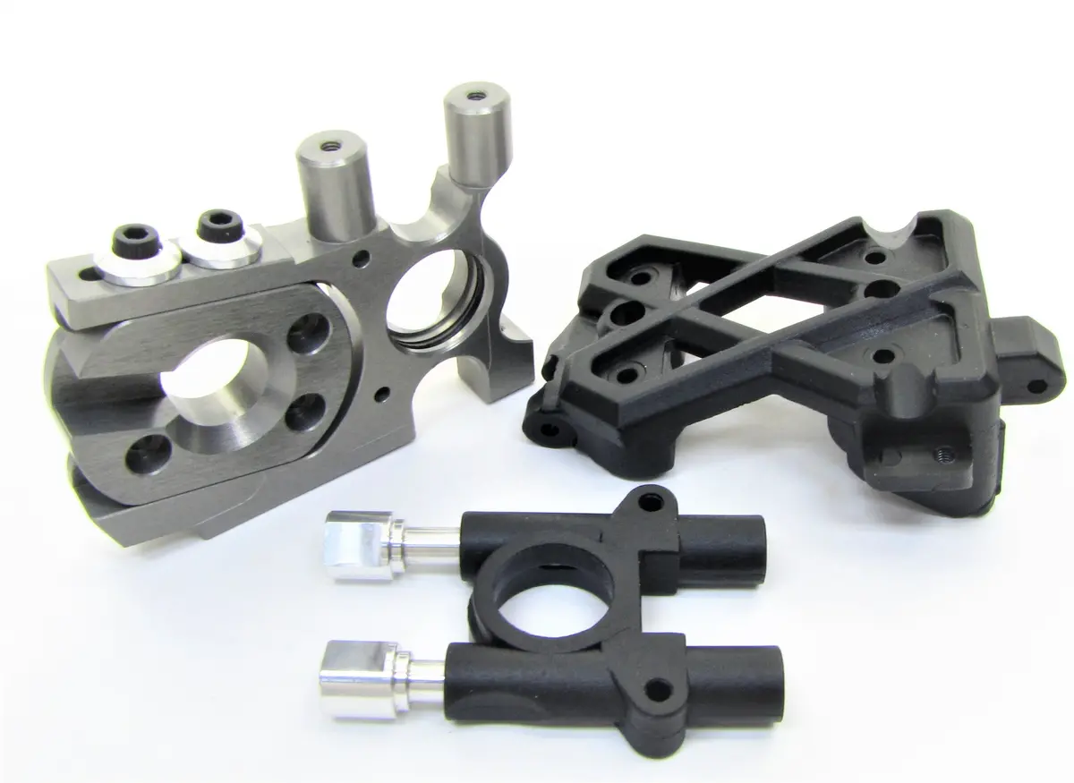 Hobao Hyper Truggy - Aluminum Motor Mount (Center Diff Posts Sse Hb-Sste-C15 1