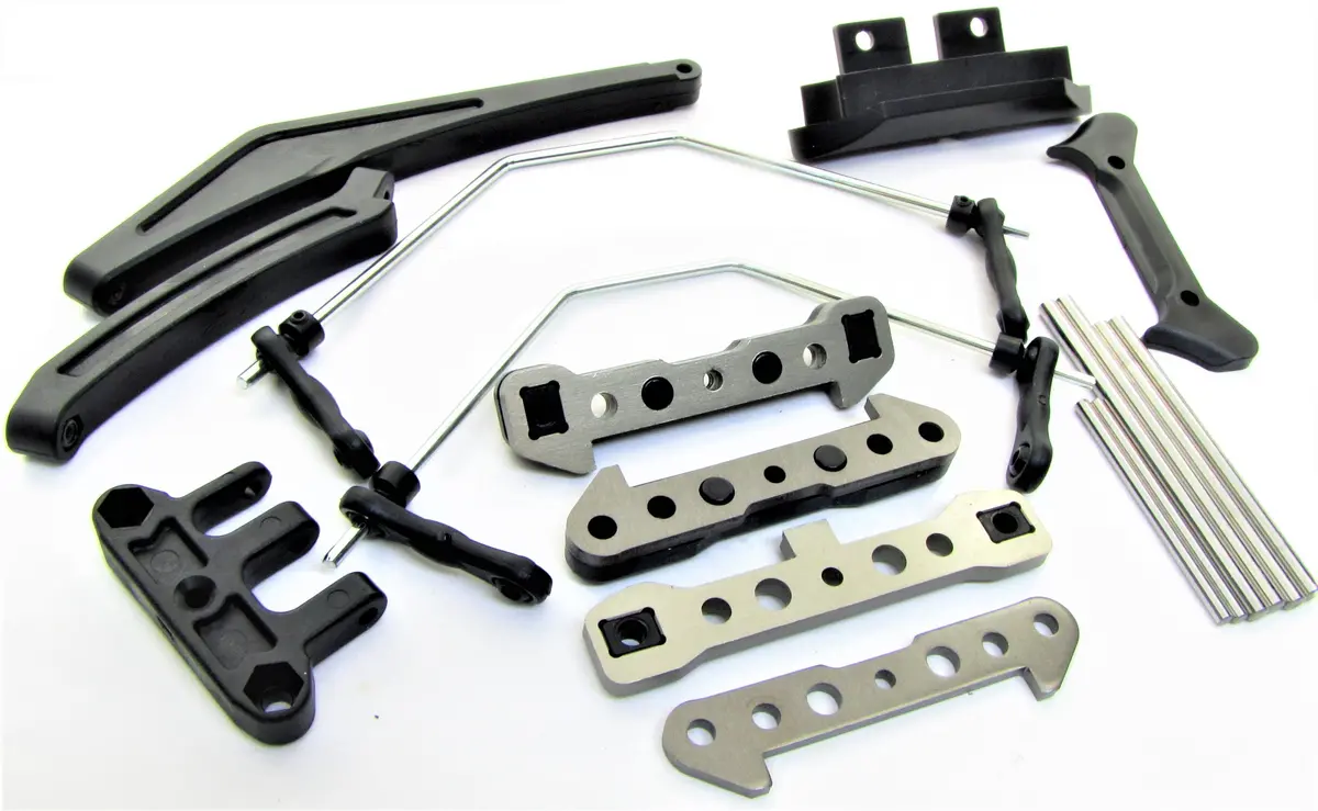 Hobao Hyper Truggy - Suspension Set, Braces Hinge Pins Hb-Sste-C15 1